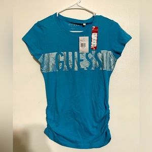Guess Tshirt blue size Small NWT